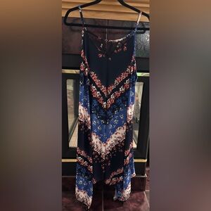 Maurices Navy and Floral Dress